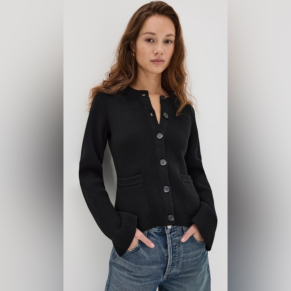 Jenni Kayne Black Cooper Cardigan XS